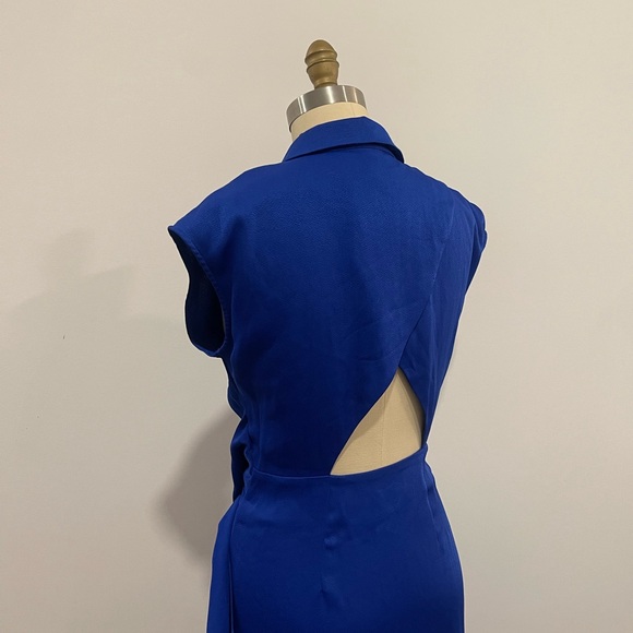 CUSHNIE for target button up /wrap dress - Picture 6 of 7